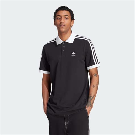 Adidas polo with 3 stripes